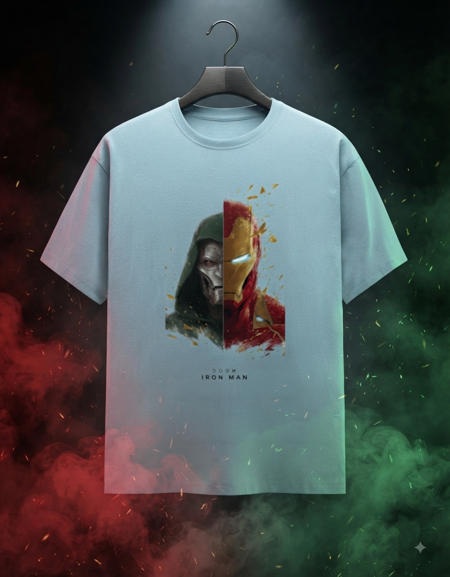 Iron Man X Doctor Doom Regular Fit T-Shirt