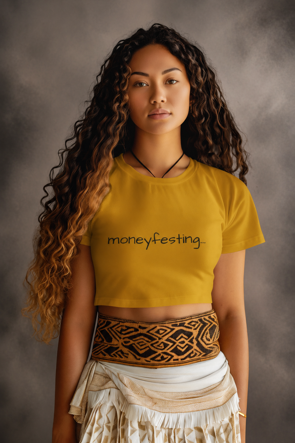 moneyfesting... Crop Top