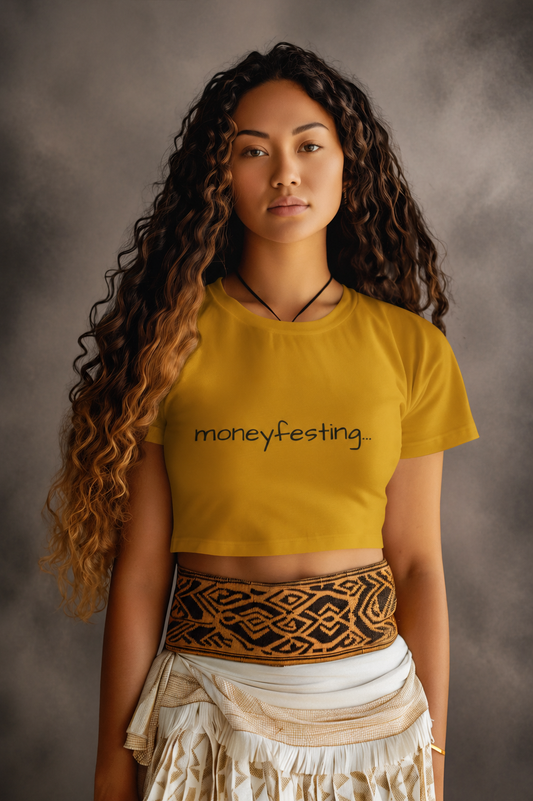 moneyfesting... Crop Top