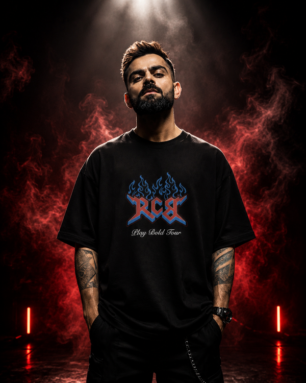 Viral RCB Oversized T-Shirt