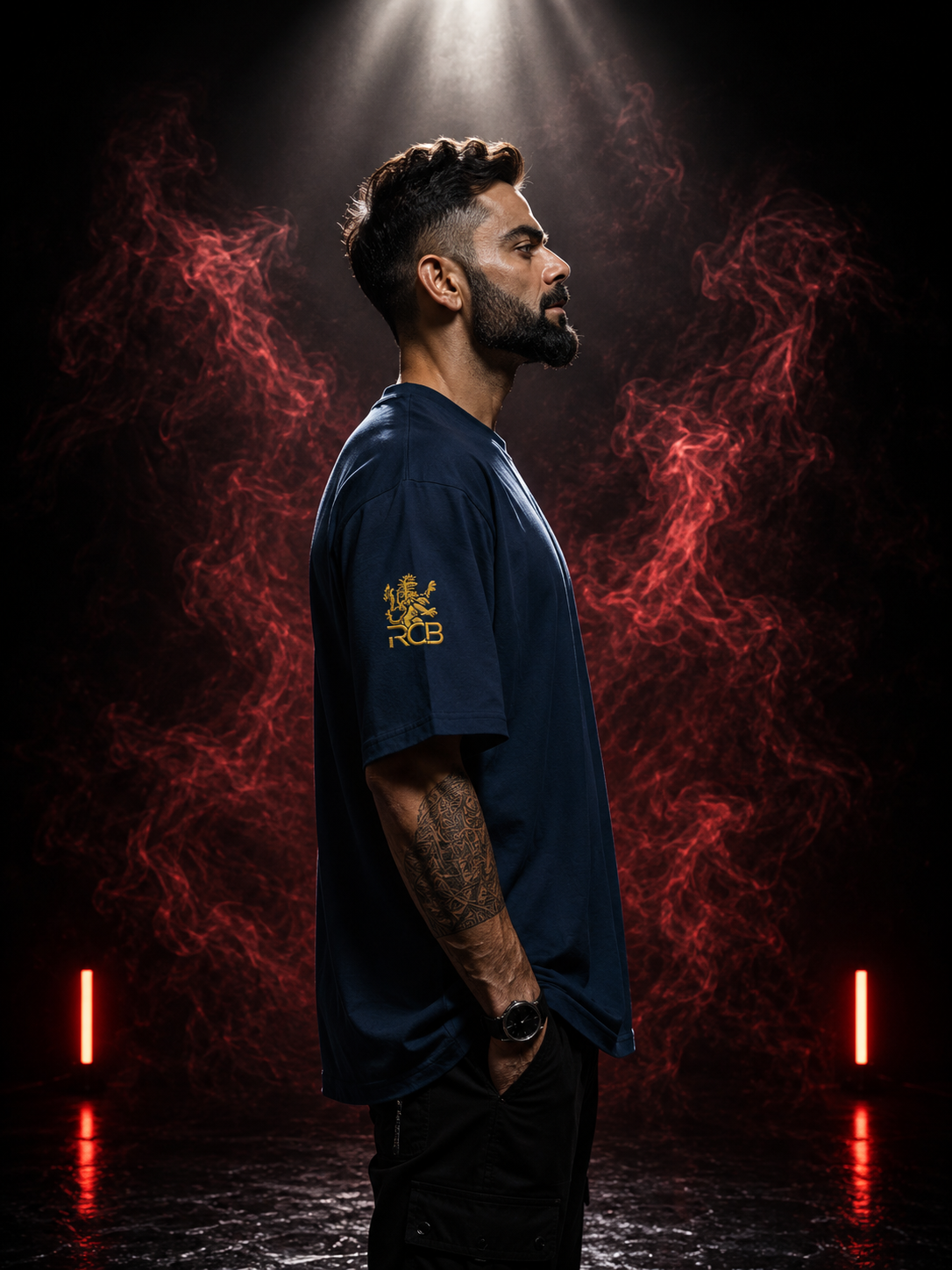 Viral RCB Oversized T-Shirt