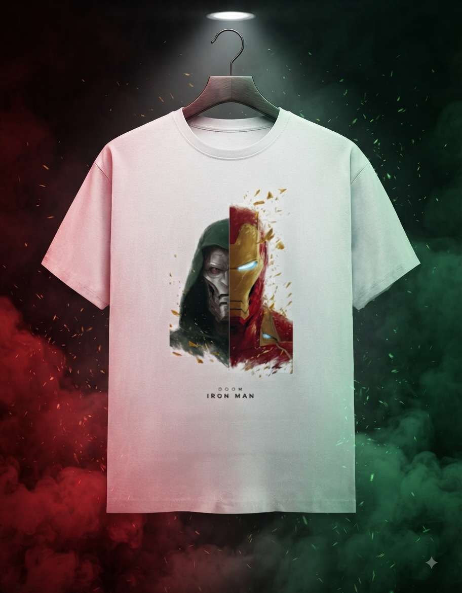 Iron Man X Doctor Doom Regular Fit T-Shirt