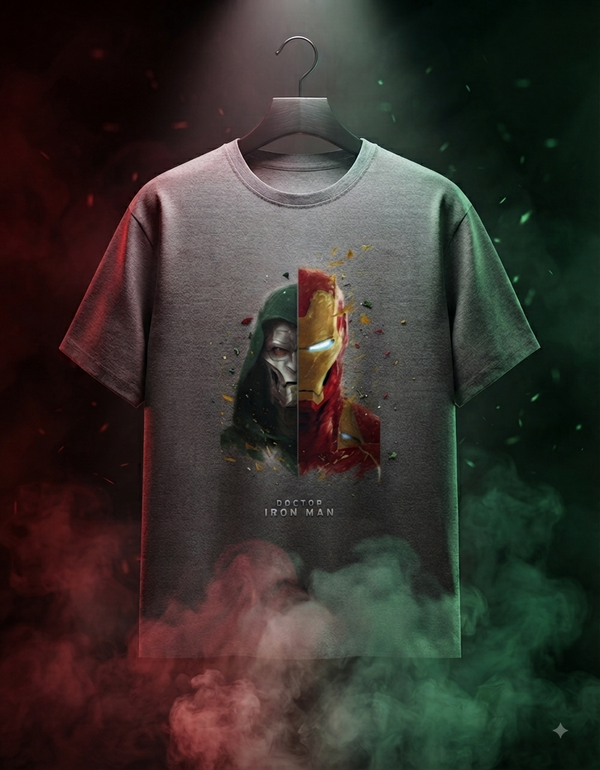 Iron Man X Doctor Doom Regular Fit T-Shirt