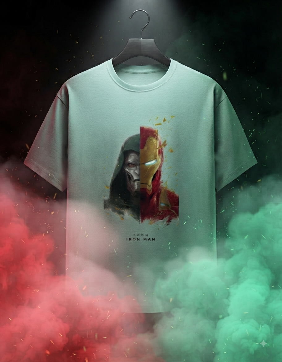Iron Man X Doctor Doom Regular Fit T-Shirt