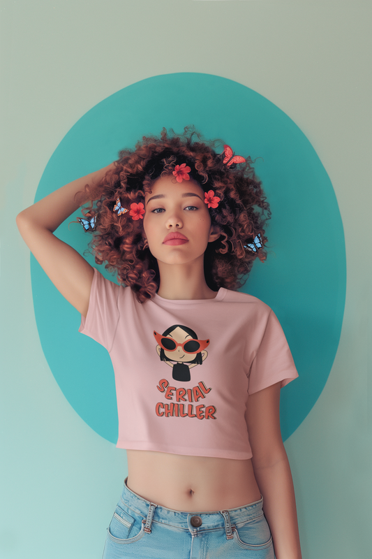 Serial Chiller Crop Top