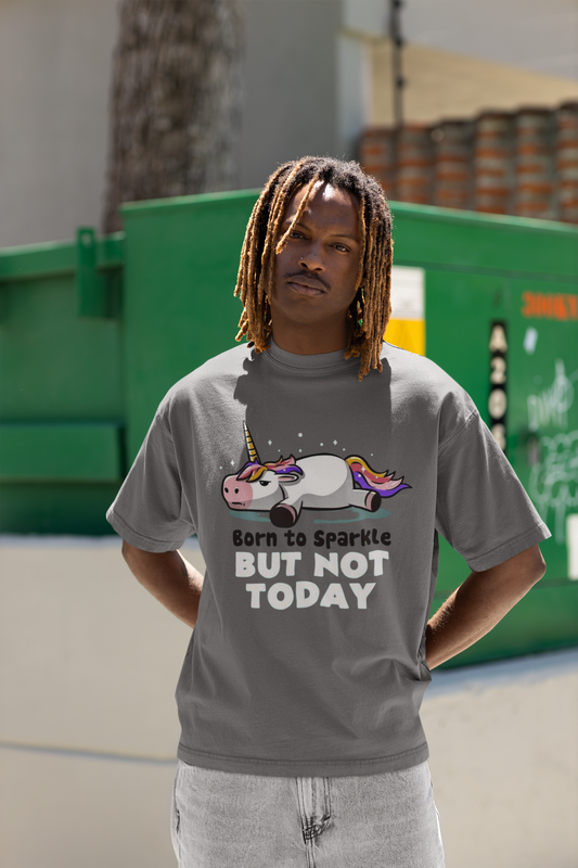 Born To Sparkle Oversized T-Shirt
