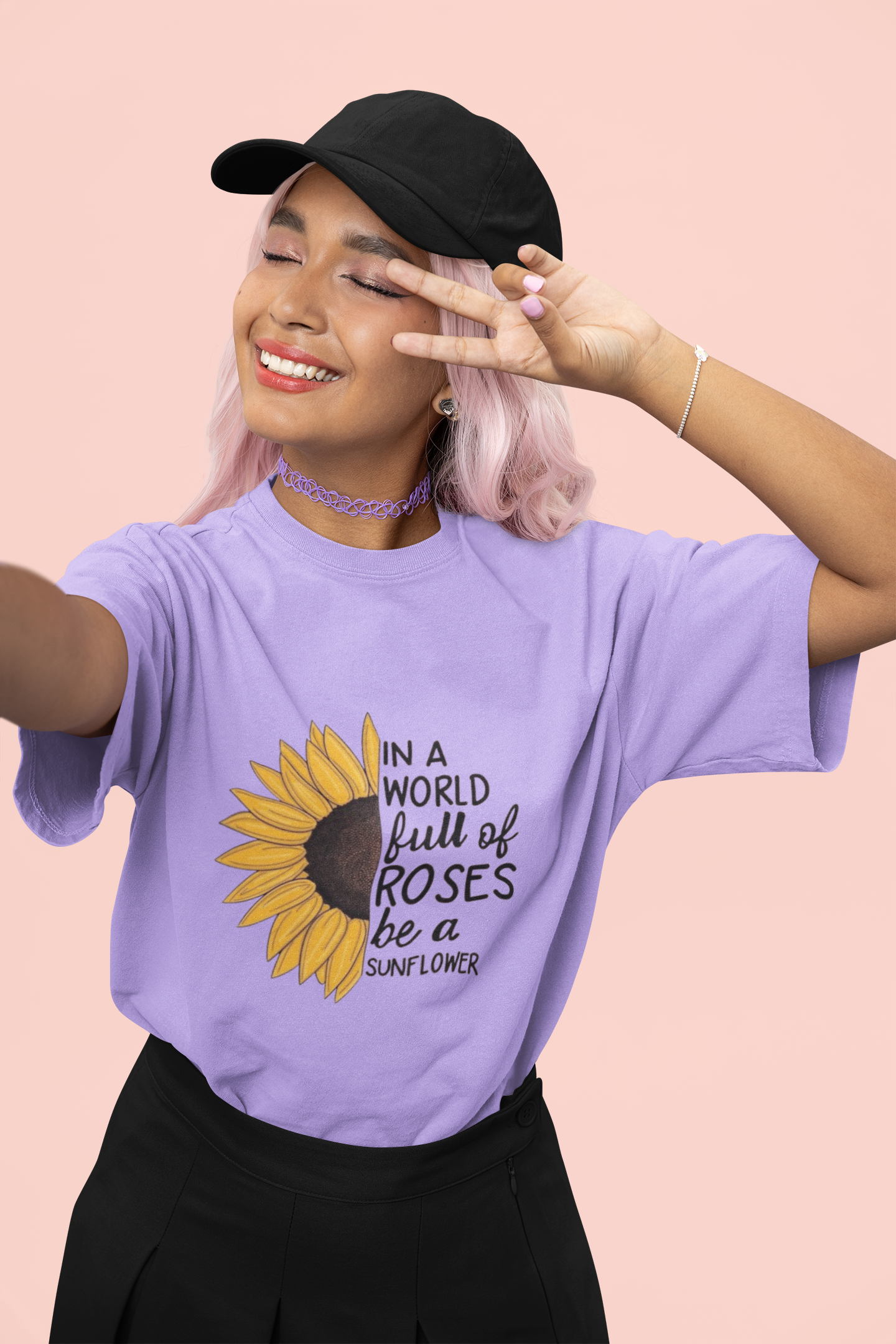 Sunflower Oversized T-Shirt