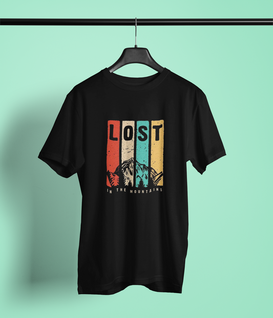 Lost in the Mountains Regular Fit T-Shirt